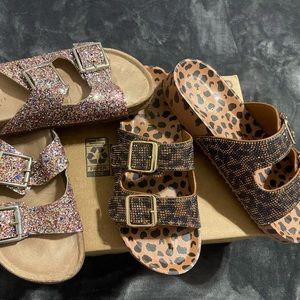 2 pairs women’s Madden girl sandals